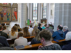 Feier der 1. Heiligen Kommunion in Sankt Crescentius (Foto: Karl-Franz Thiede)